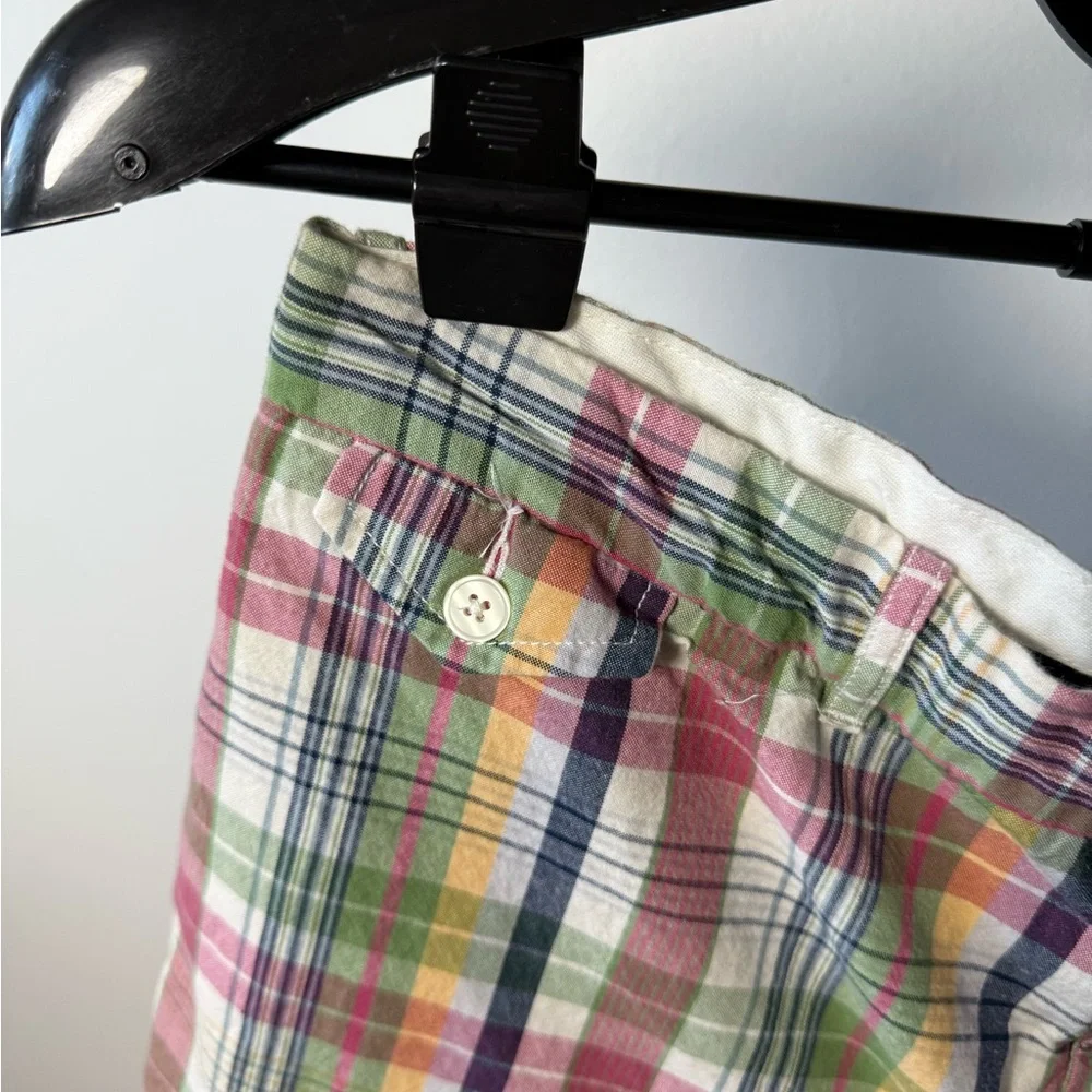Ralph Lauren Men's Plaid‎ Shorts - Pink, Green, Blue
